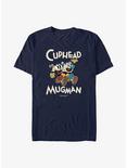 The Cuphead Show! Buddies T-Shirt, NAVY, hi-res