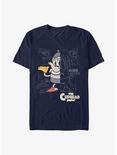 The Cuphead Show! Elder Kettle Sketch T-Shirt, NAVY, hi-res