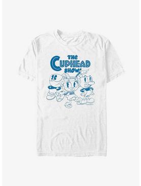 The Cuphead Show! Plucky Three T-Shirt, WHITE, hi-res