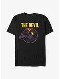 The Cuphead Show! The Devil T-Shirt, BLACK, hi-res