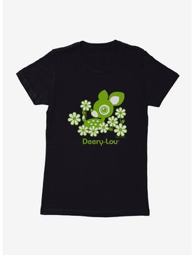Deery-Lou Floral Green Design Womens T-Shirt, , hi-res
