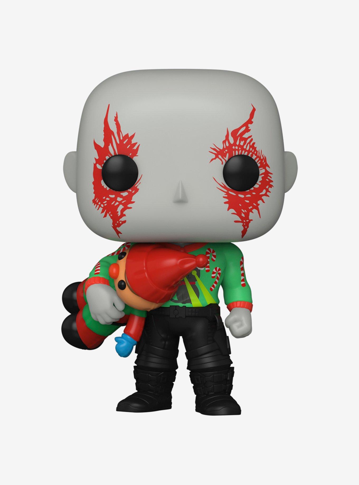 Funko Marvel The Guardians Of The Galaxy Holiday Special Pop! Drax Vinyl Bobble-Head, , hi-res
