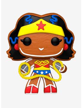 Funko DC Super Heroes Pop! Heroes Gingerbread Wonder Woman Vinyl Figure, , hi-res