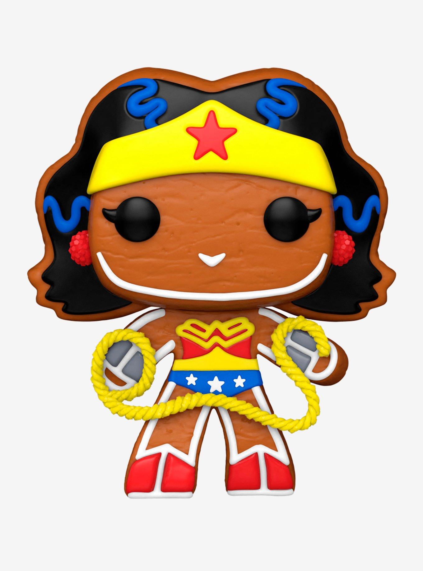 Funko DC Super Heroes Pop! Heroes Gingerbread Wonder Woman Vinyl Figure, , hi-res
