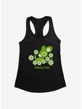 Deery-Lou Floral Green Design Womens Tank Top, , hi-res