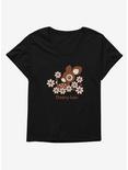 Deery-Lou Floral Design Womens T-Shirt Plus Size, , hi-res