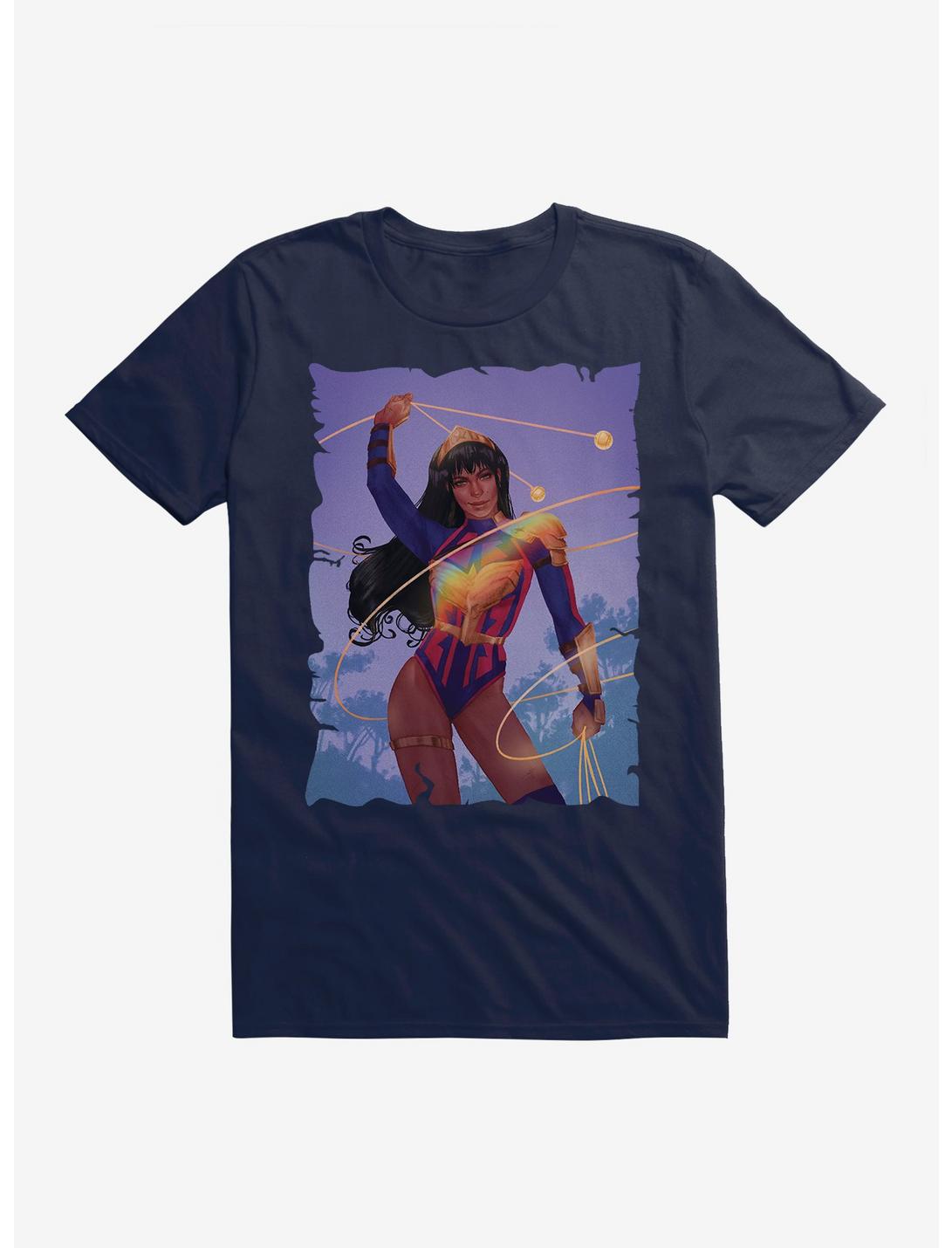 DC Comics Wonder Woman Proud Uniform T-Shirt, MIDNIGHT NAVY, hi-res