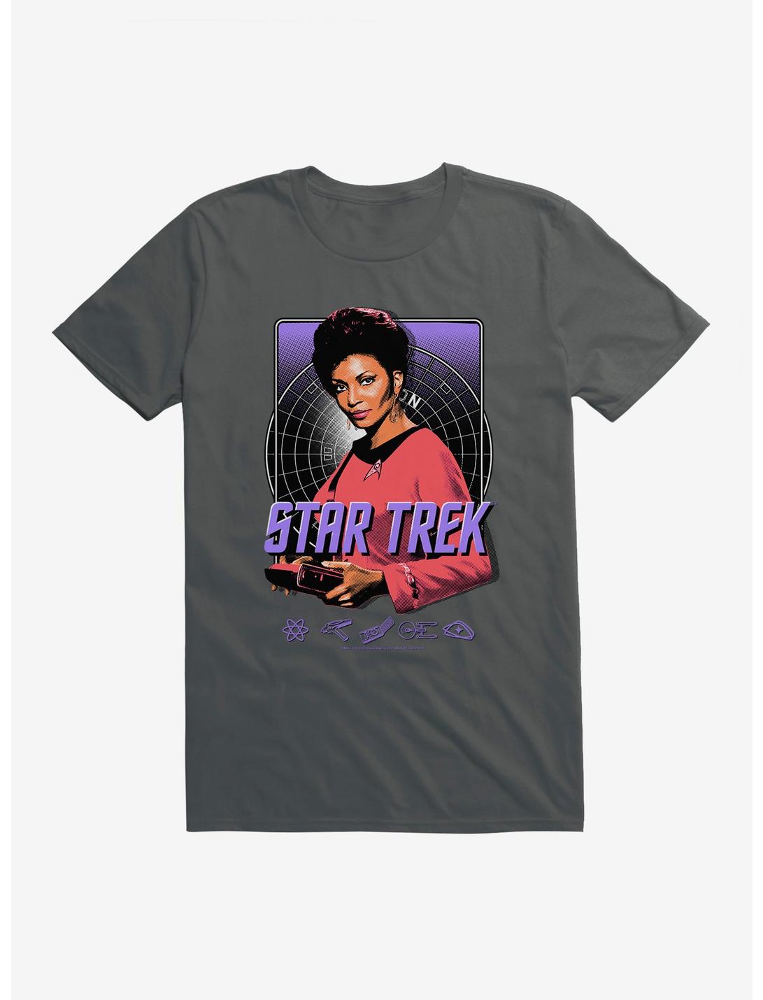Star Trek Nyota Uhura Portrait T-Shirt, CHARCOAL, hi-res
