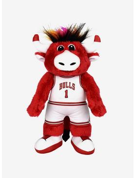 NBA Chicago Bulls Benny The Bull 10" Bleacher Creatures Plush Figure, , hi-res
