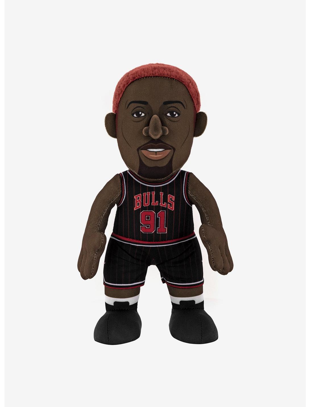 NBA Chicago Bulls Dennis Rodman 10" Bleacher Creatures Plush Figure, , hi-res