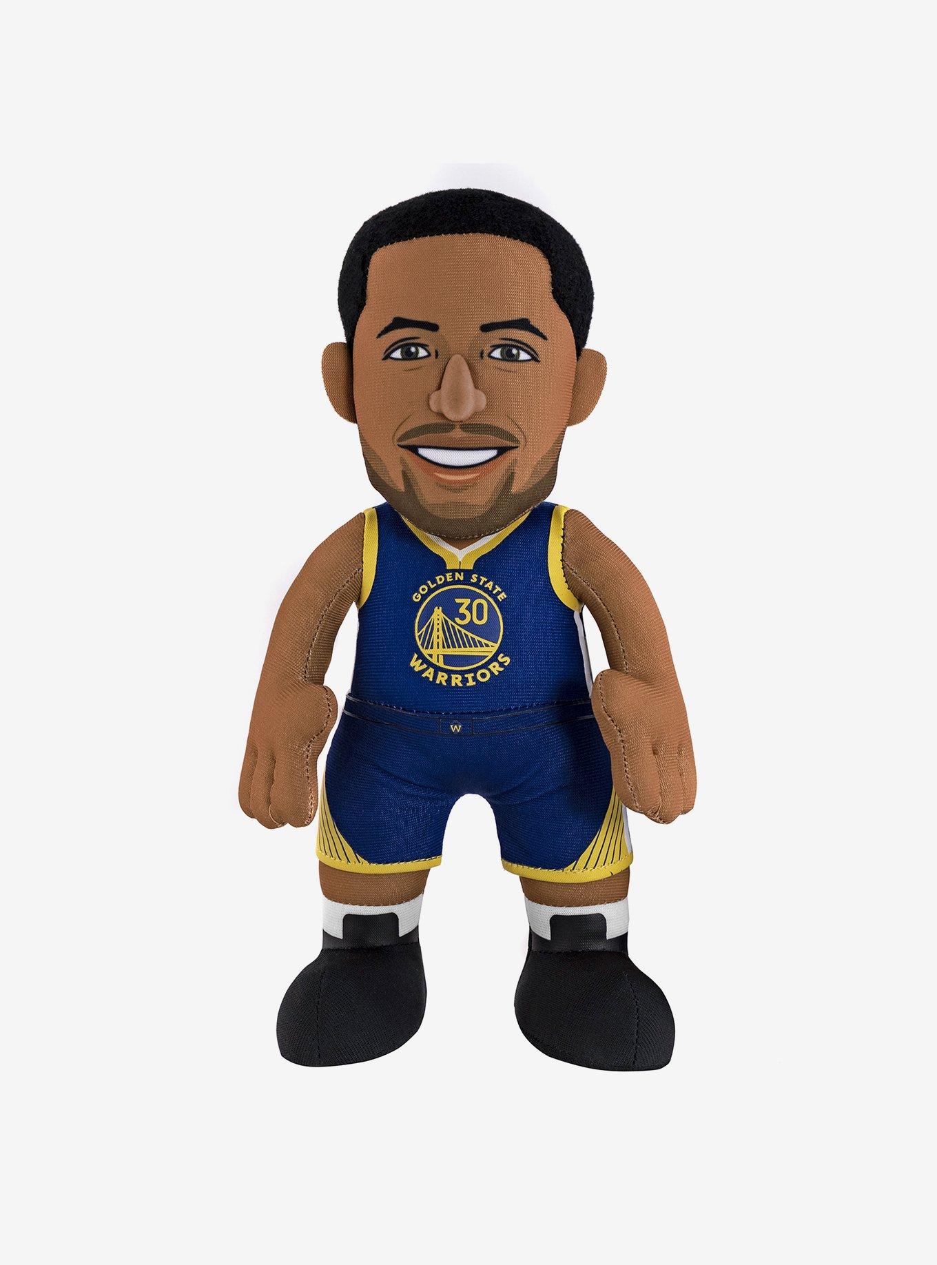 NBA Golden State Warriors Steph Curry 10" Bleacher Creatures Plush Figure, , hi-res