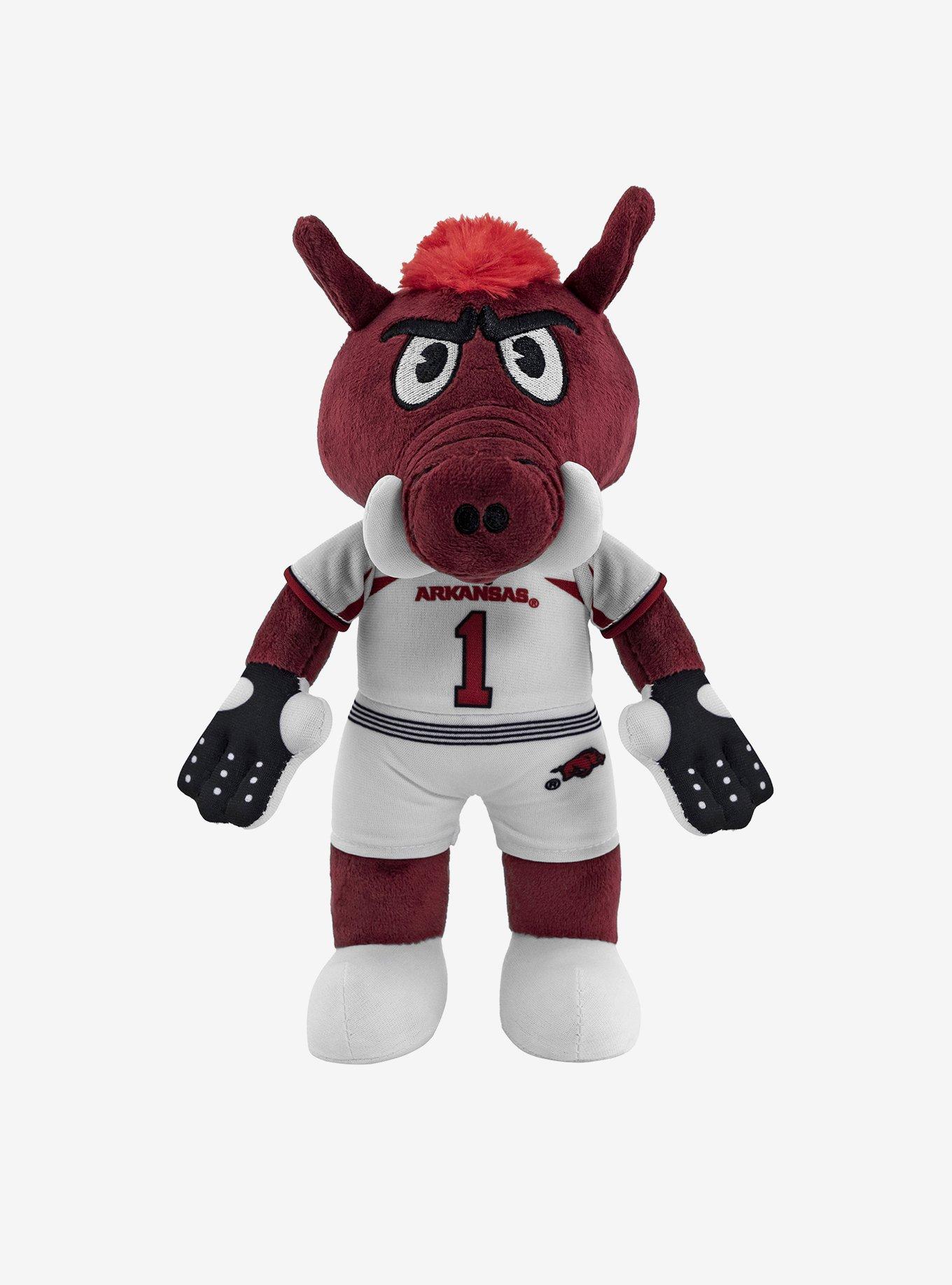 NCAA Arkansas Razorbacks Big Red 10" Bleacher Creatures Mascot Plush Figures, , hi-res