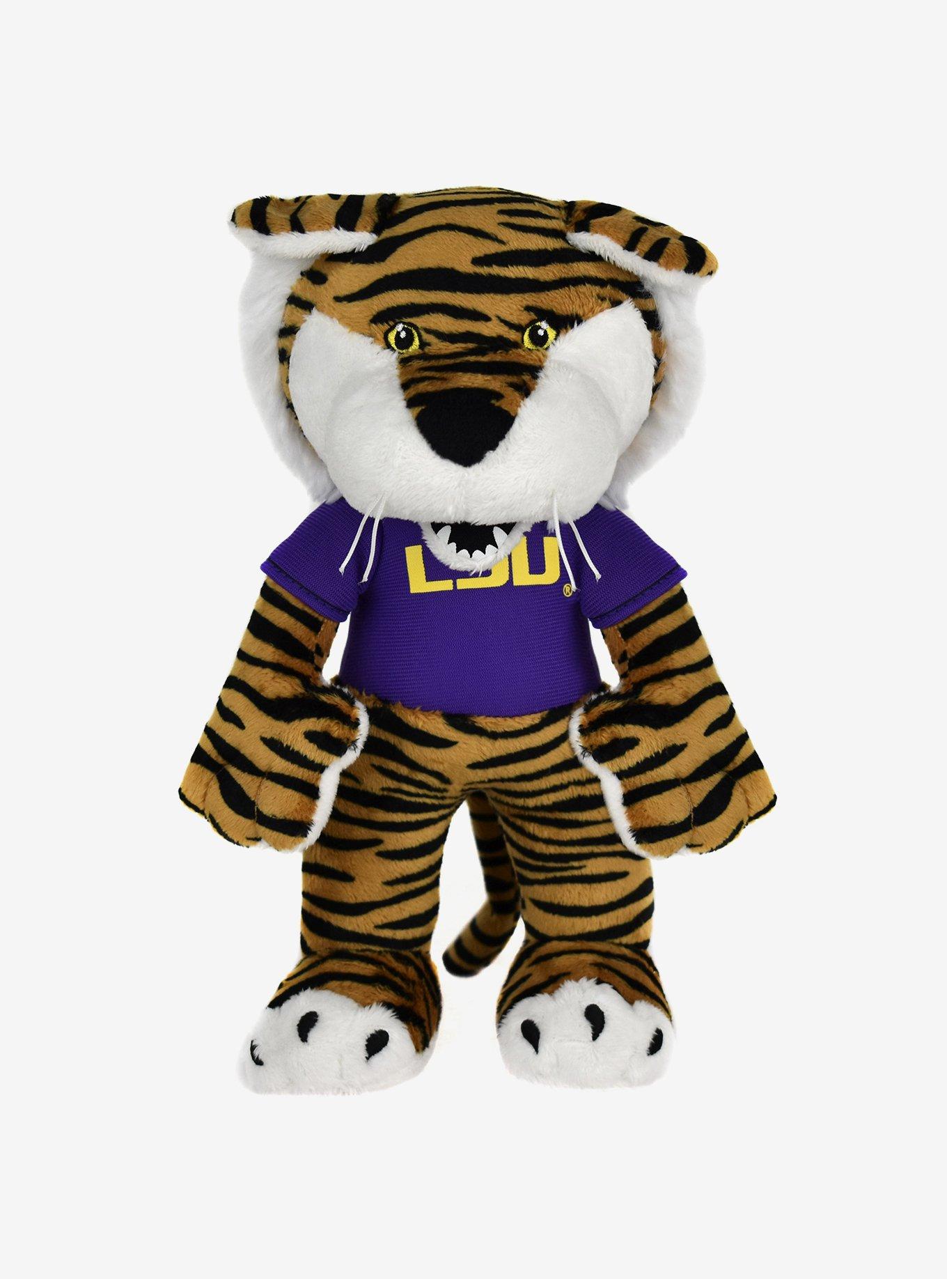 NCAA LSU Mike The Tiger 10" Bleacher Creatures Mascot Plush Figures, , hi-res