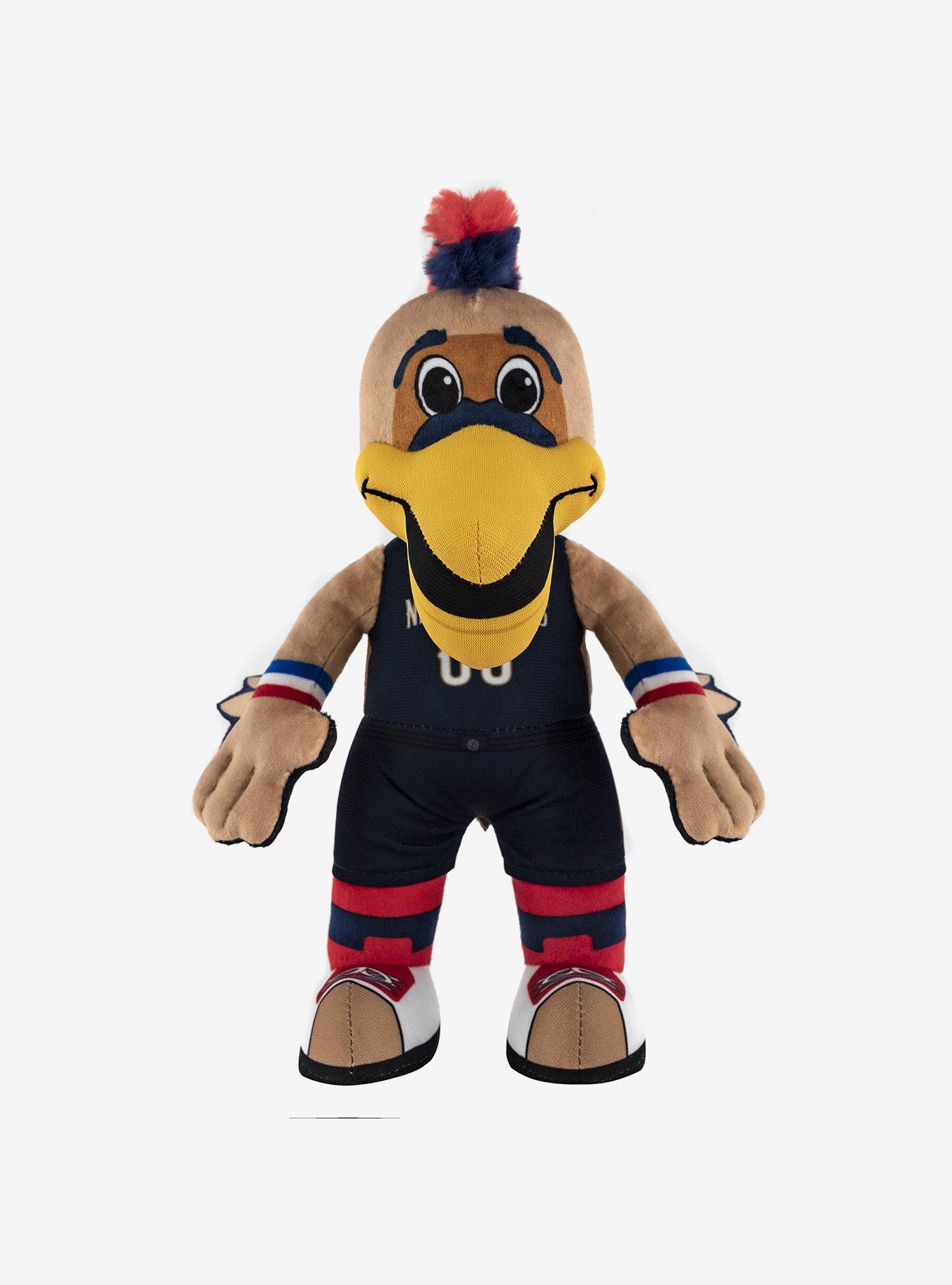 NBA New Orleans Pelicans Pierre 10" Mascot Bleacher Creatures Plush Figures, , hi-res