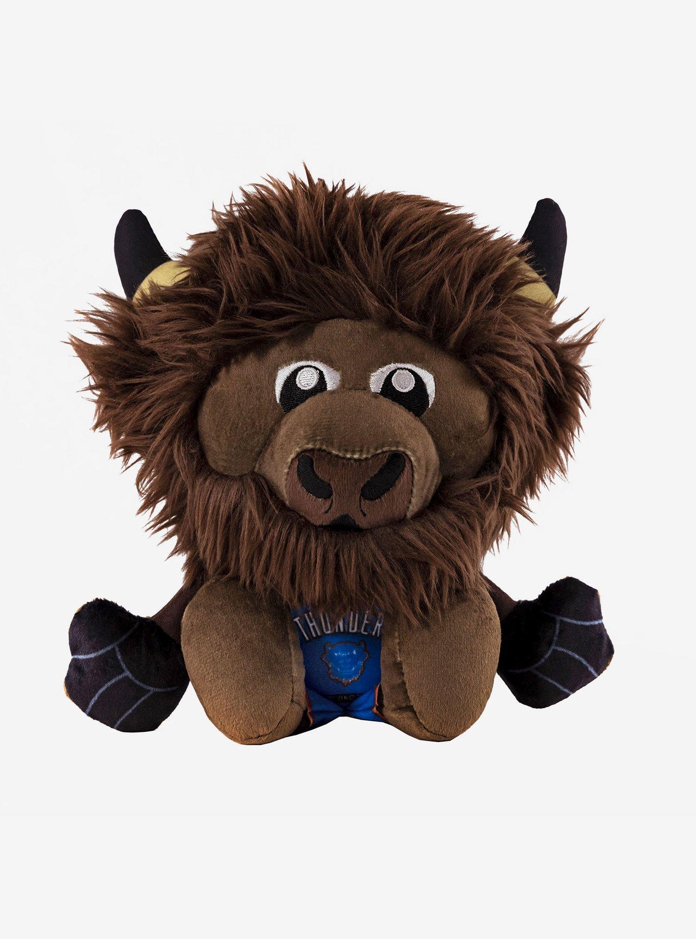 NBA Oklahoma City Thunder Rumble Mascot Bleacher Creatures Kuricha Sitting Plushees, , hi-res