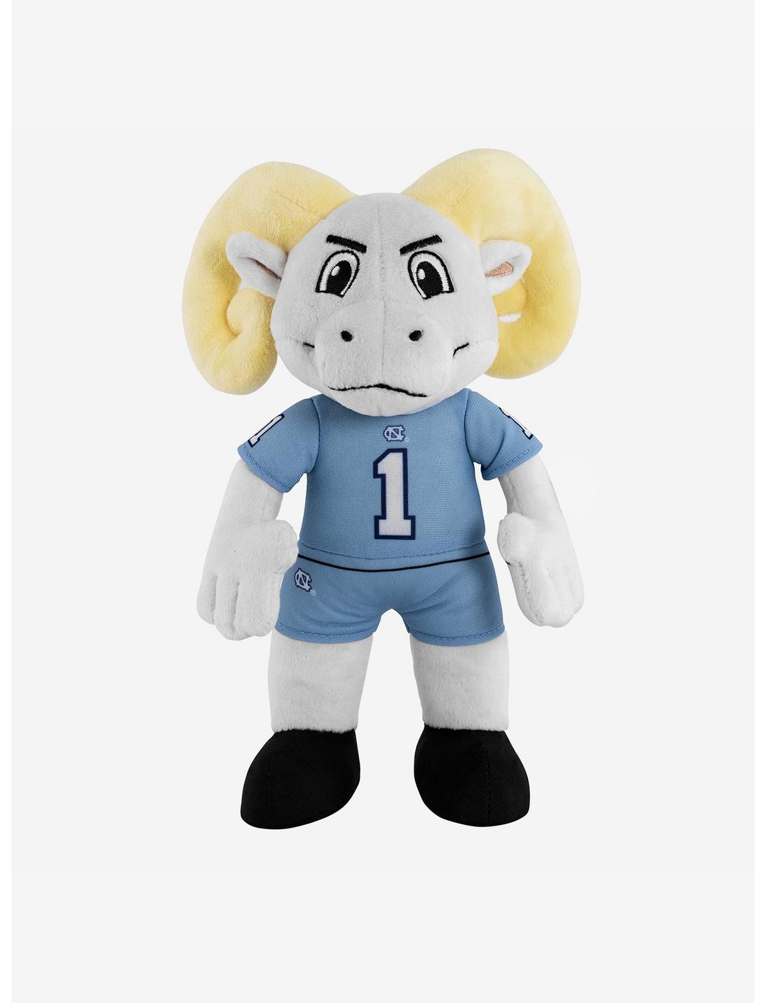 NCAA North Carolina Tar Heels Ramses 10" Bleacher Creatures Mascot Plush Figure, , hi-res