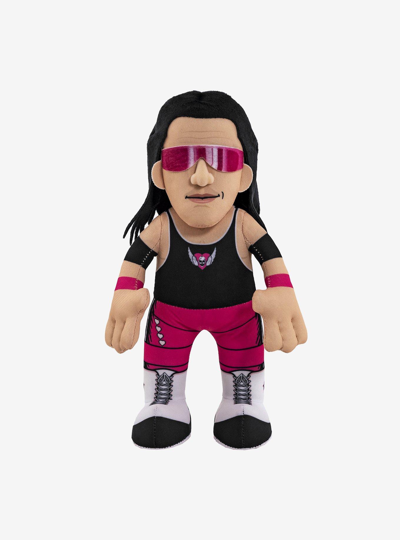 WWE Legend Bret "The Hit Man" Hart Bleacher Creatures 10" Plush Figure, , hi-res