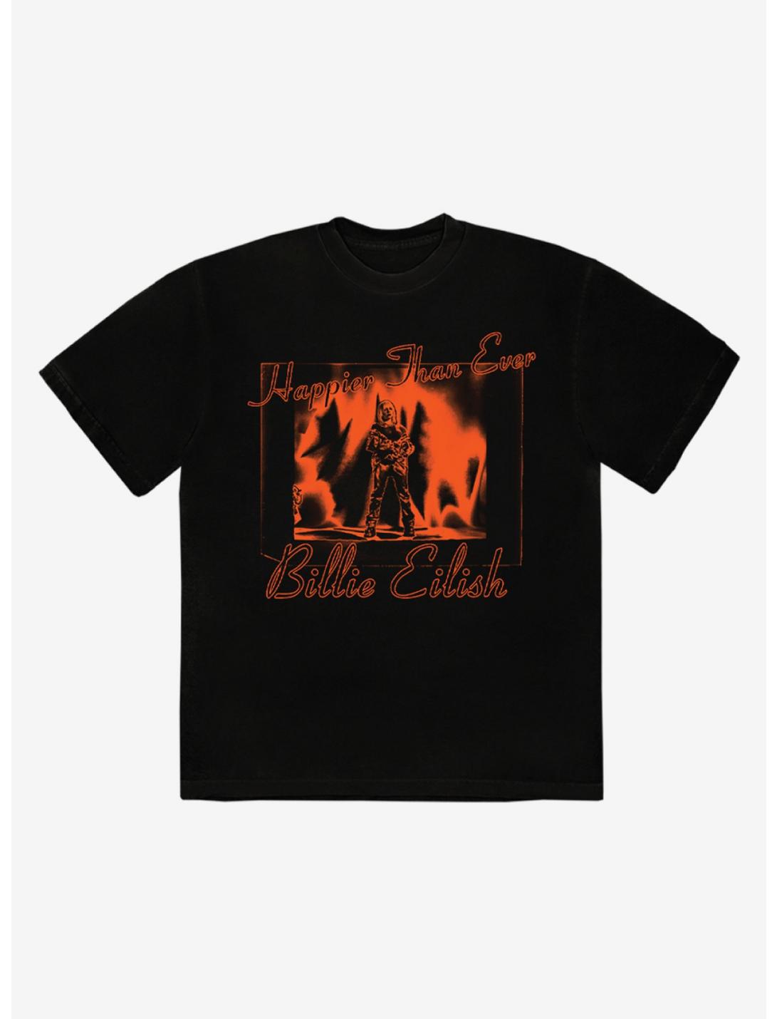 Billie Eilish Red Flames T-Shirt | Hot Topic