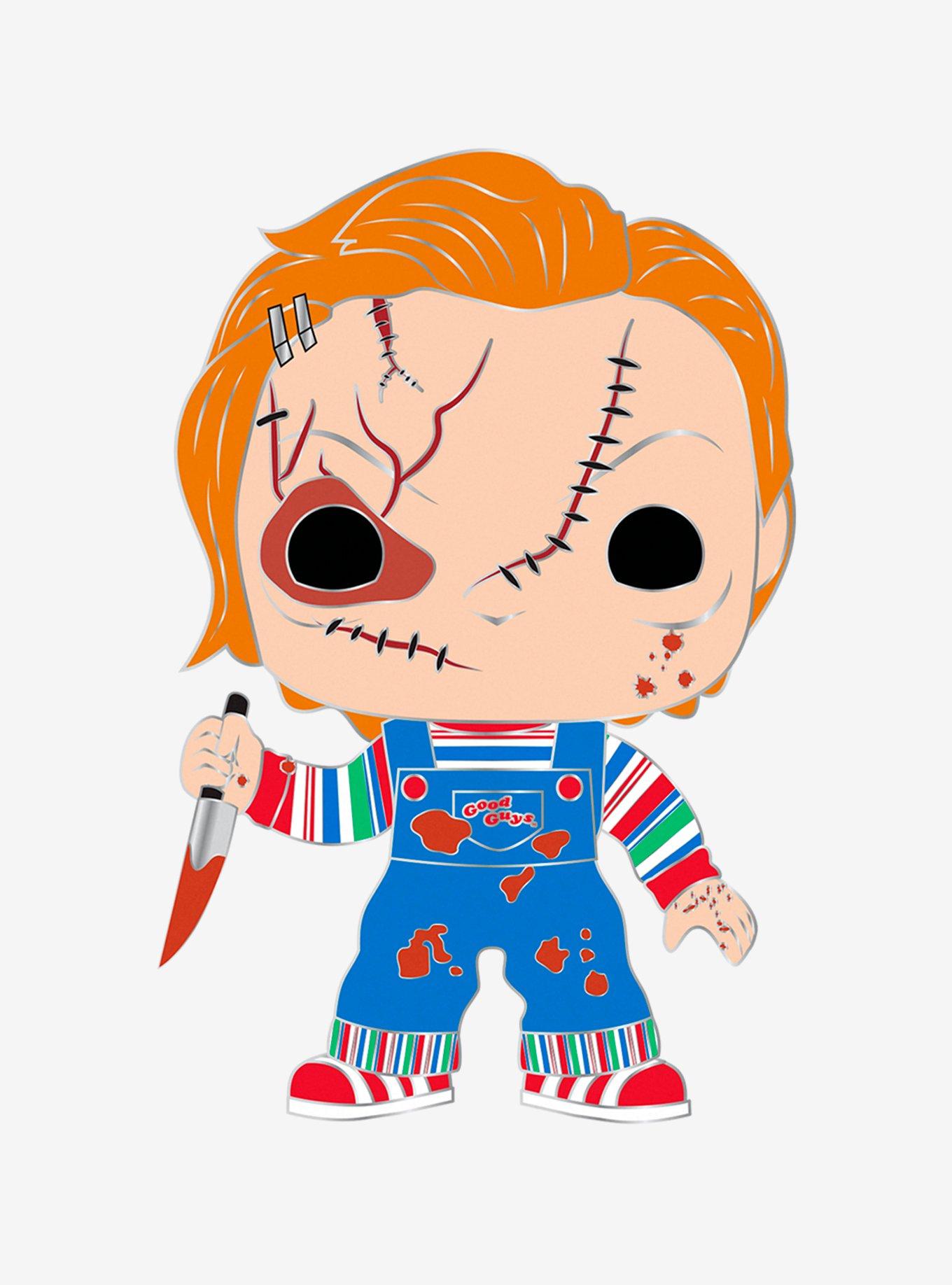 Funko Child's Play Pop! Chucky Enamel Pin, , hi-res