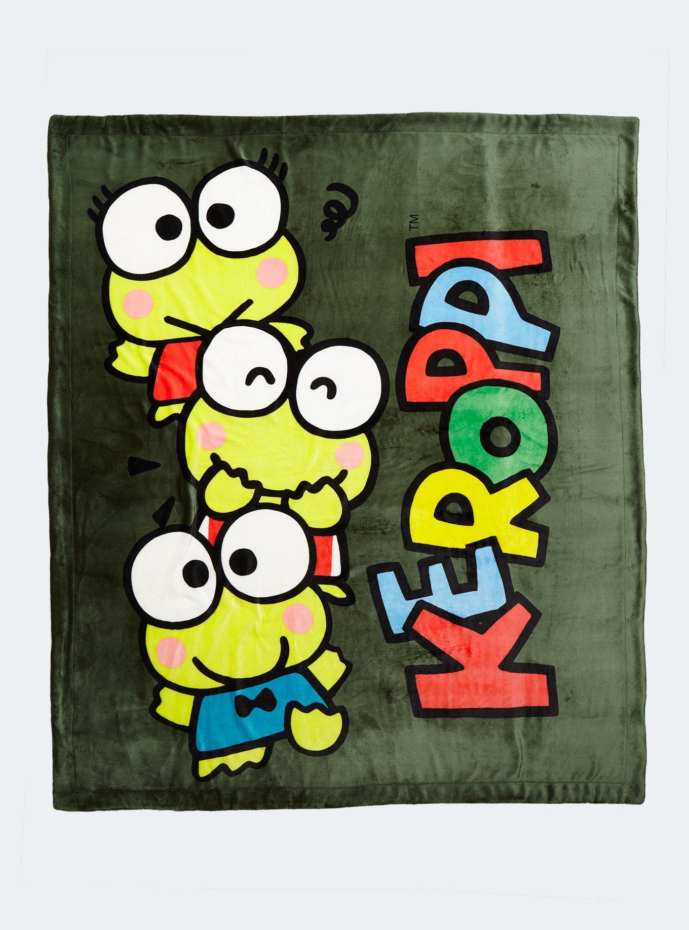 Keroppi Family Throw Blanket, , hi-res