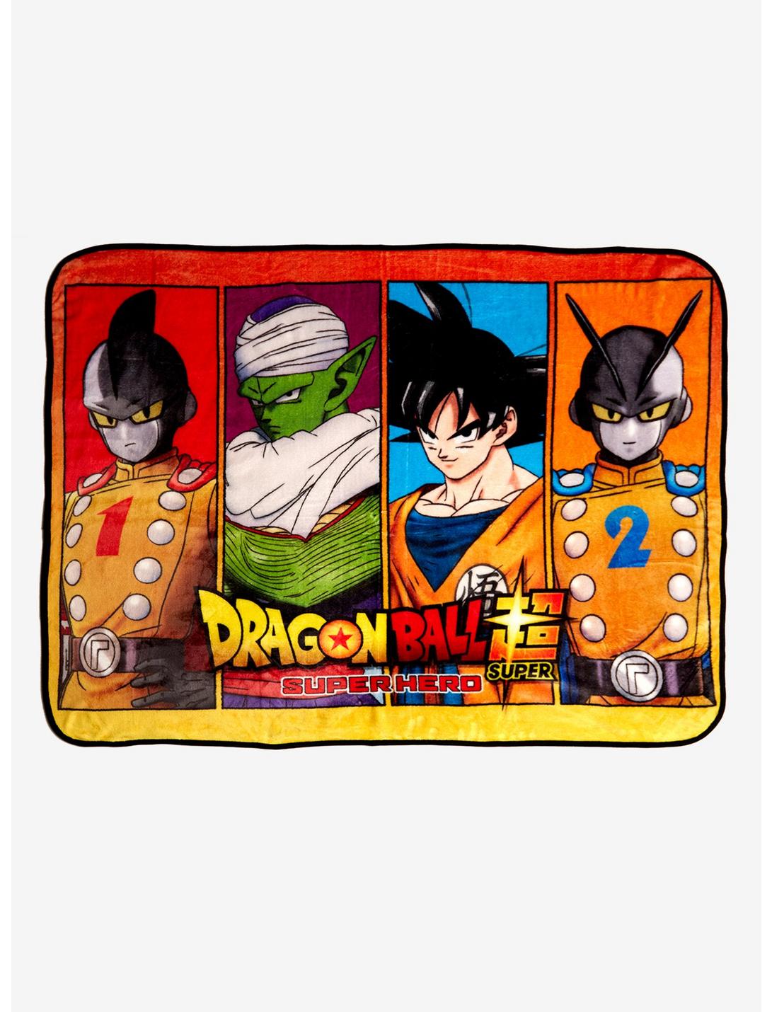 Dragon Ball Super: Super Hero Panel Throw Blanket, , hi-res