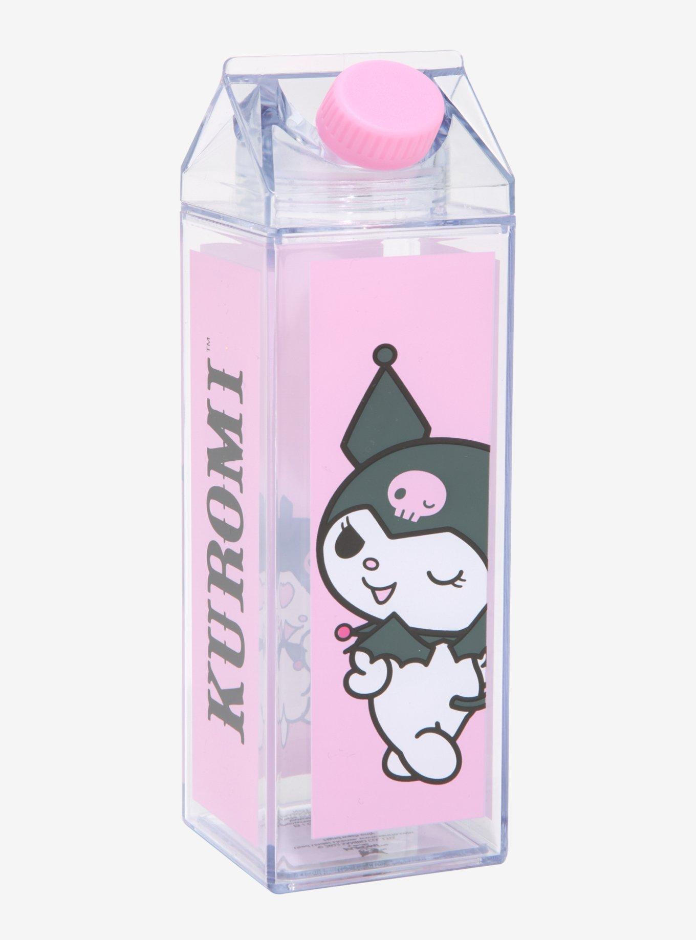 Sanrio, Dining, Kuromi Milk Carton Water Bottle