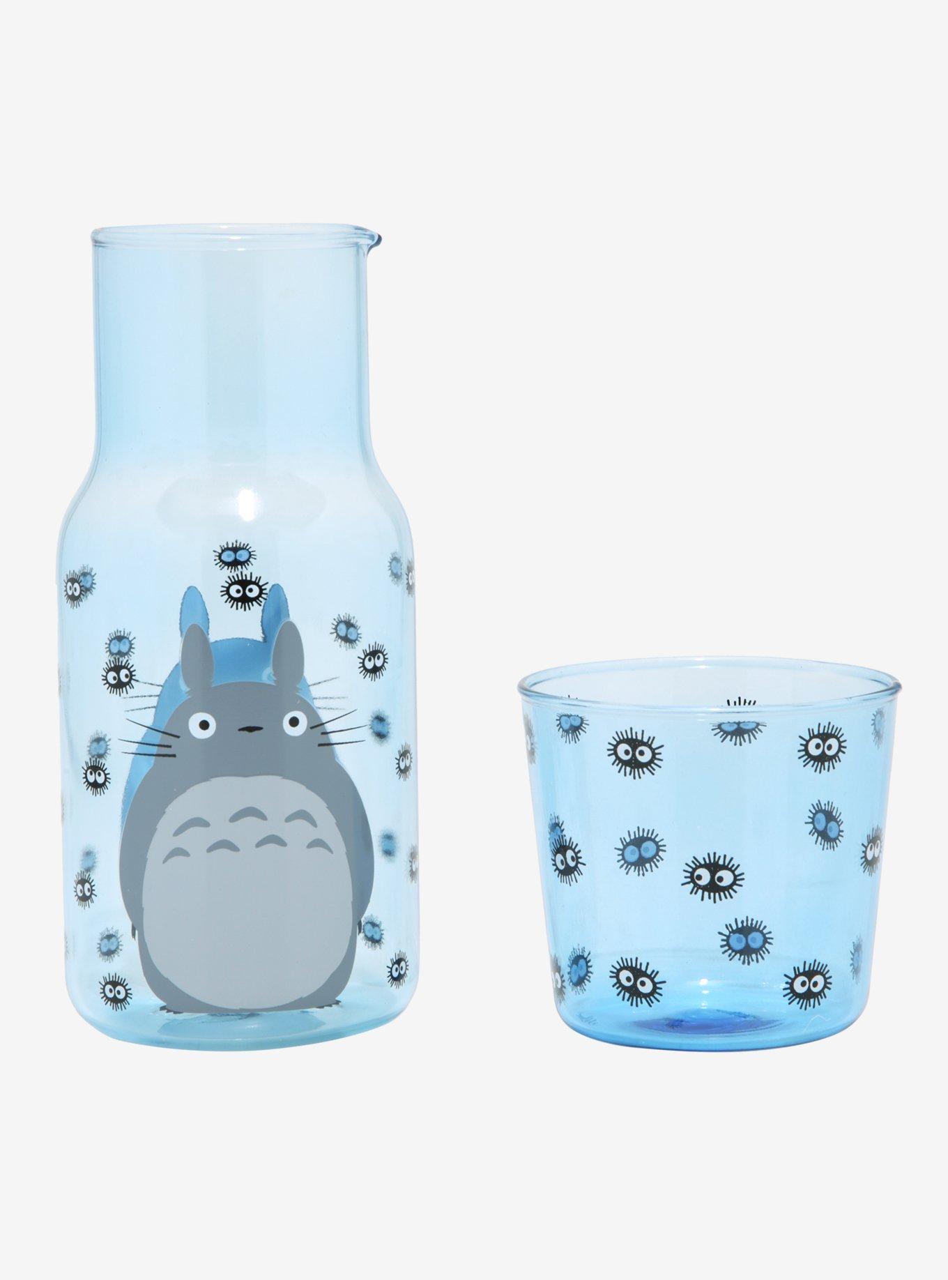 Cartoon Cow Clear Glass Water Carafe Cute Household Glass Milk Pitcher and  Cup Set 