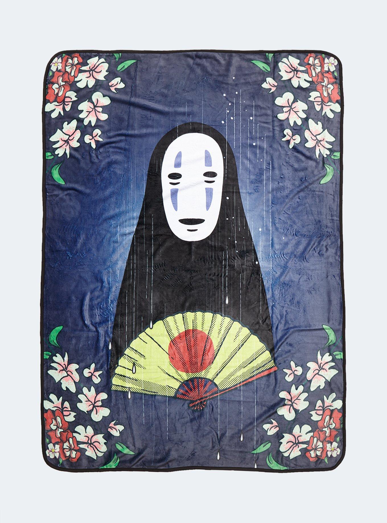 Studio Ghibli Spirited Away No Face Throw Blanket Hot Topic