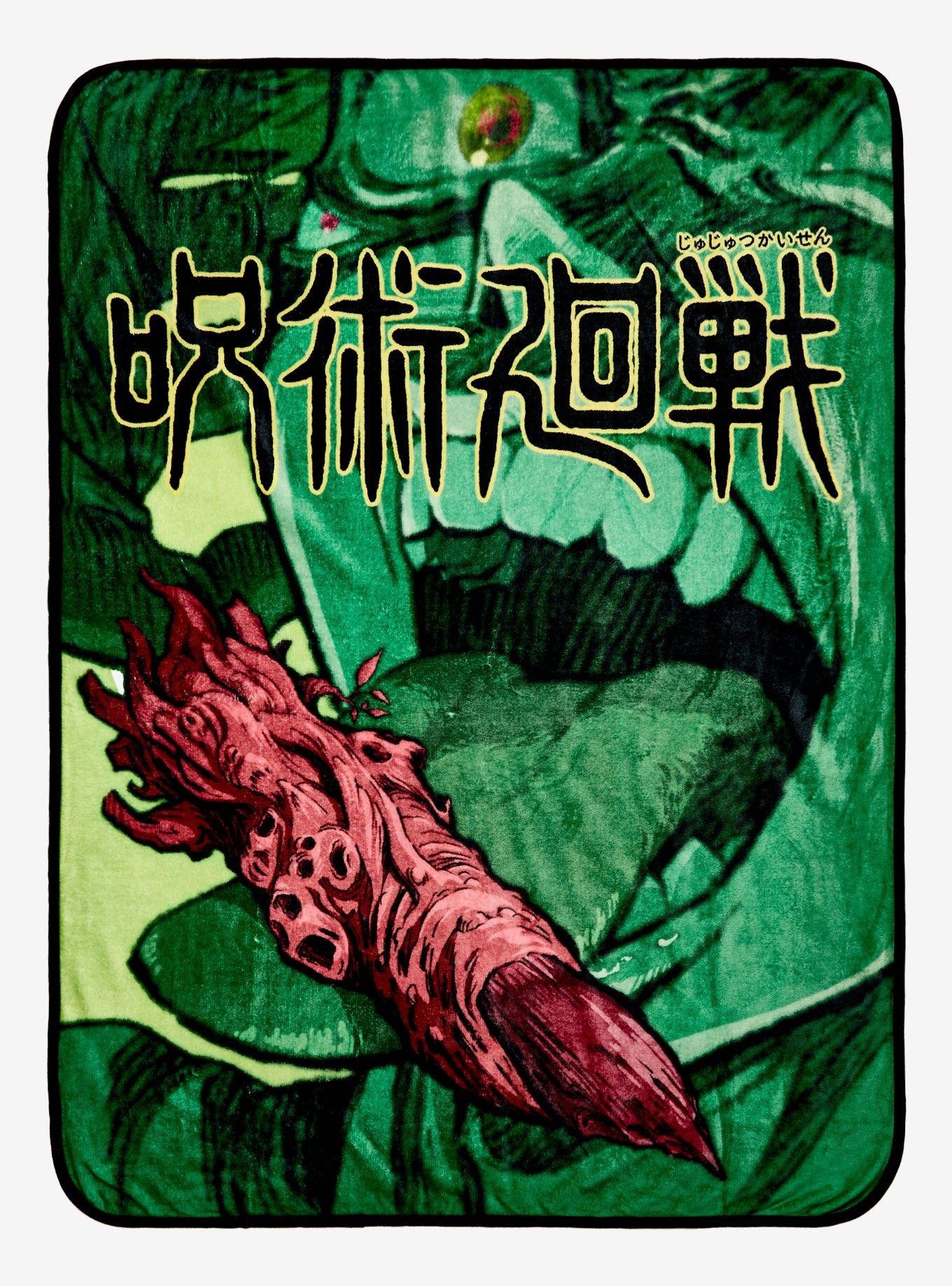 Jujutsu Kaisen Sukuna Finger Throw Blanket, , hi-res