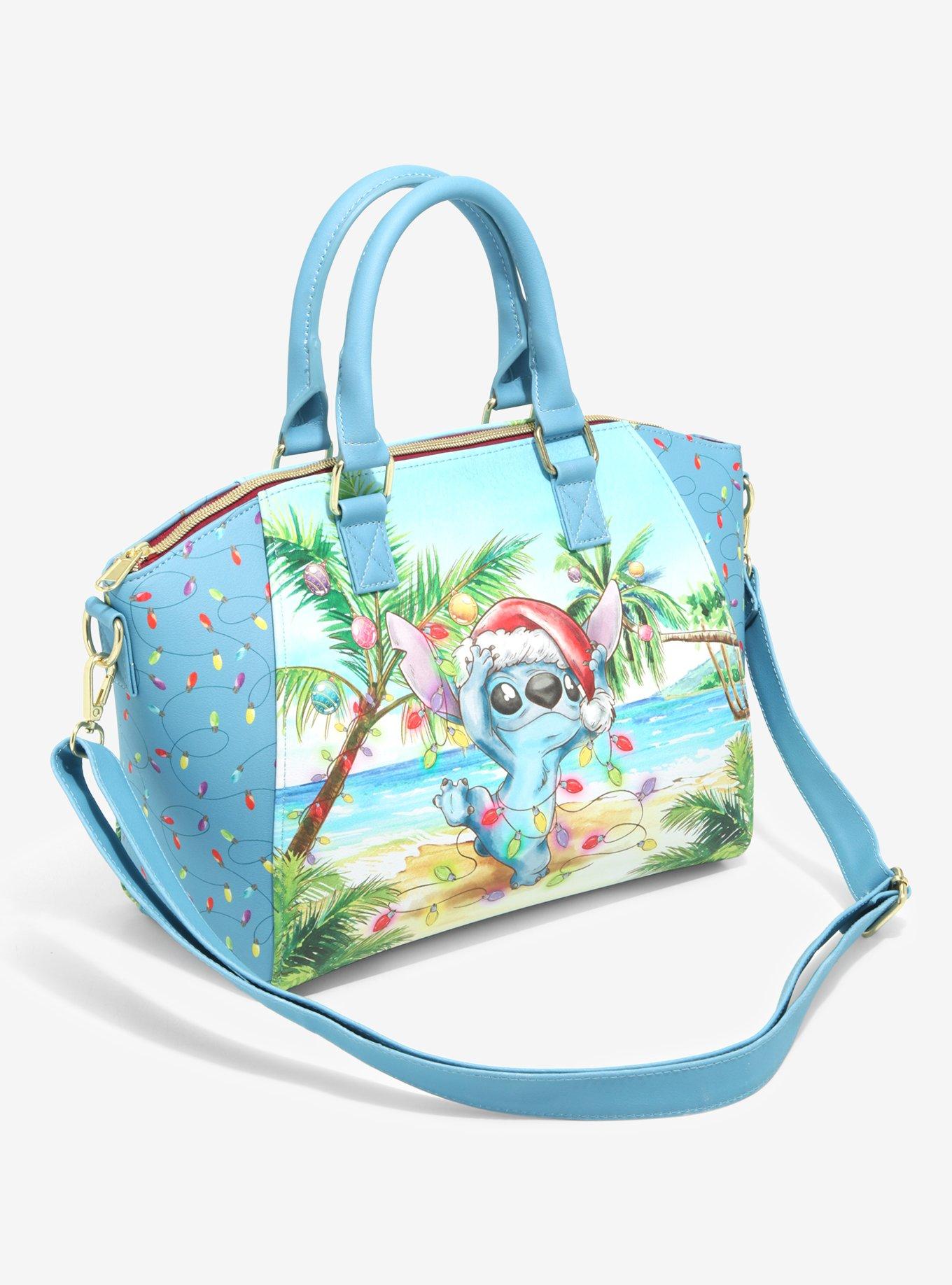 Loungefly Disney Lilo Stitch Island Holiday Satchel Bag Hot Topic