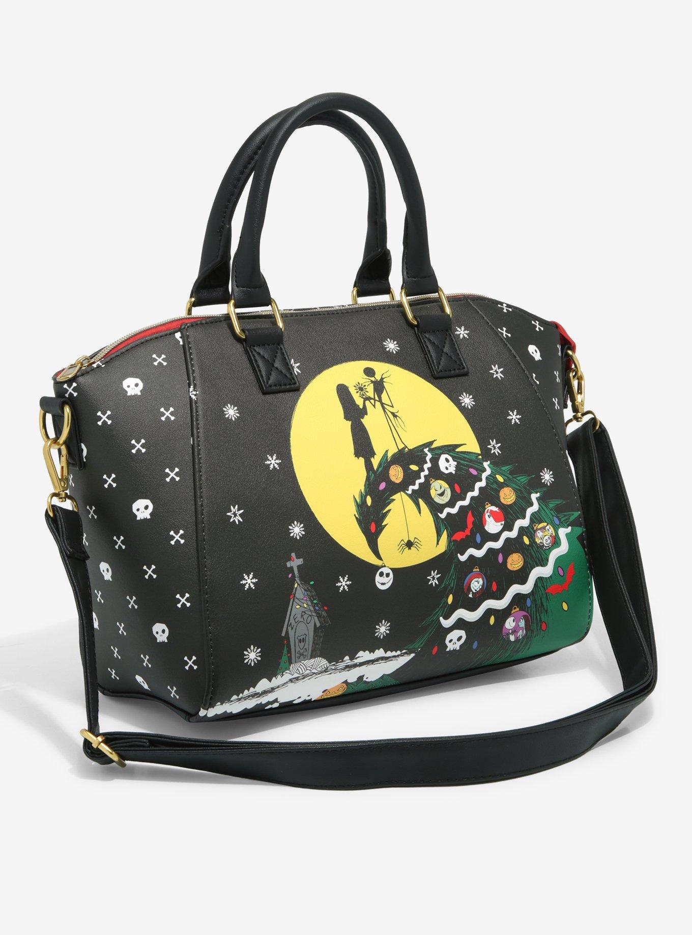 Loungefly The Nightmare Before Christmas Holiday Hill Satchel Bag Hot
