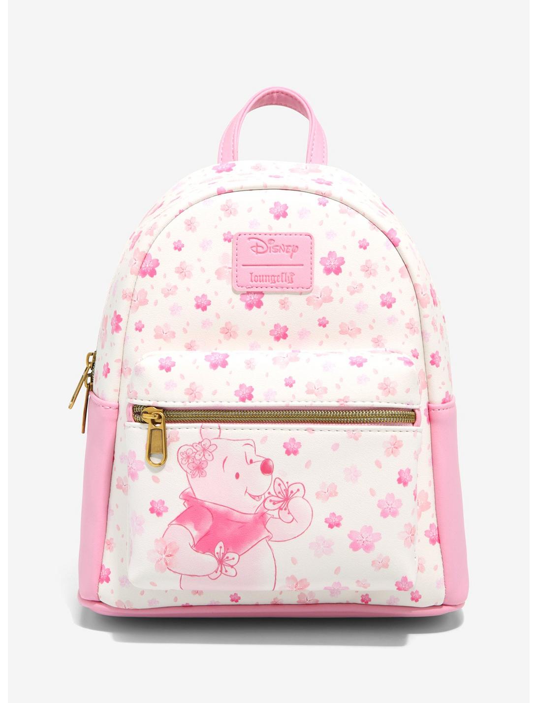 Loungefly Disney Winnie The Pooh Cherry Blossom Mini Backpack, , hi-res