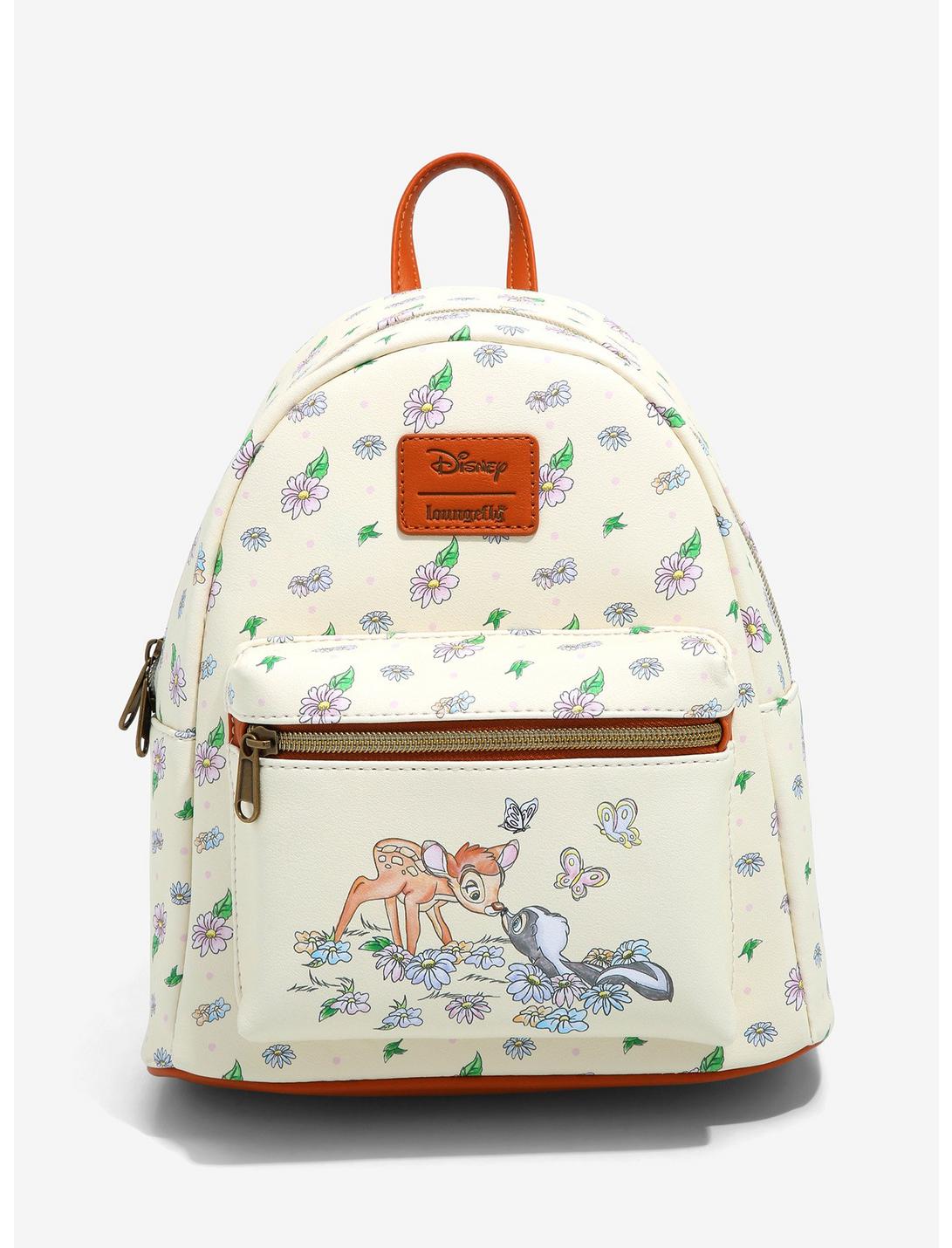 Loungefly Disney Bambi Floral Mini Backpack, , hi-res