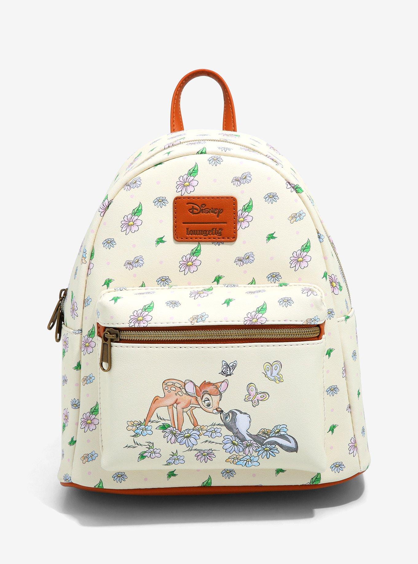 Loungefly Disney Bambi Floral Mini Backpack, , hi-res