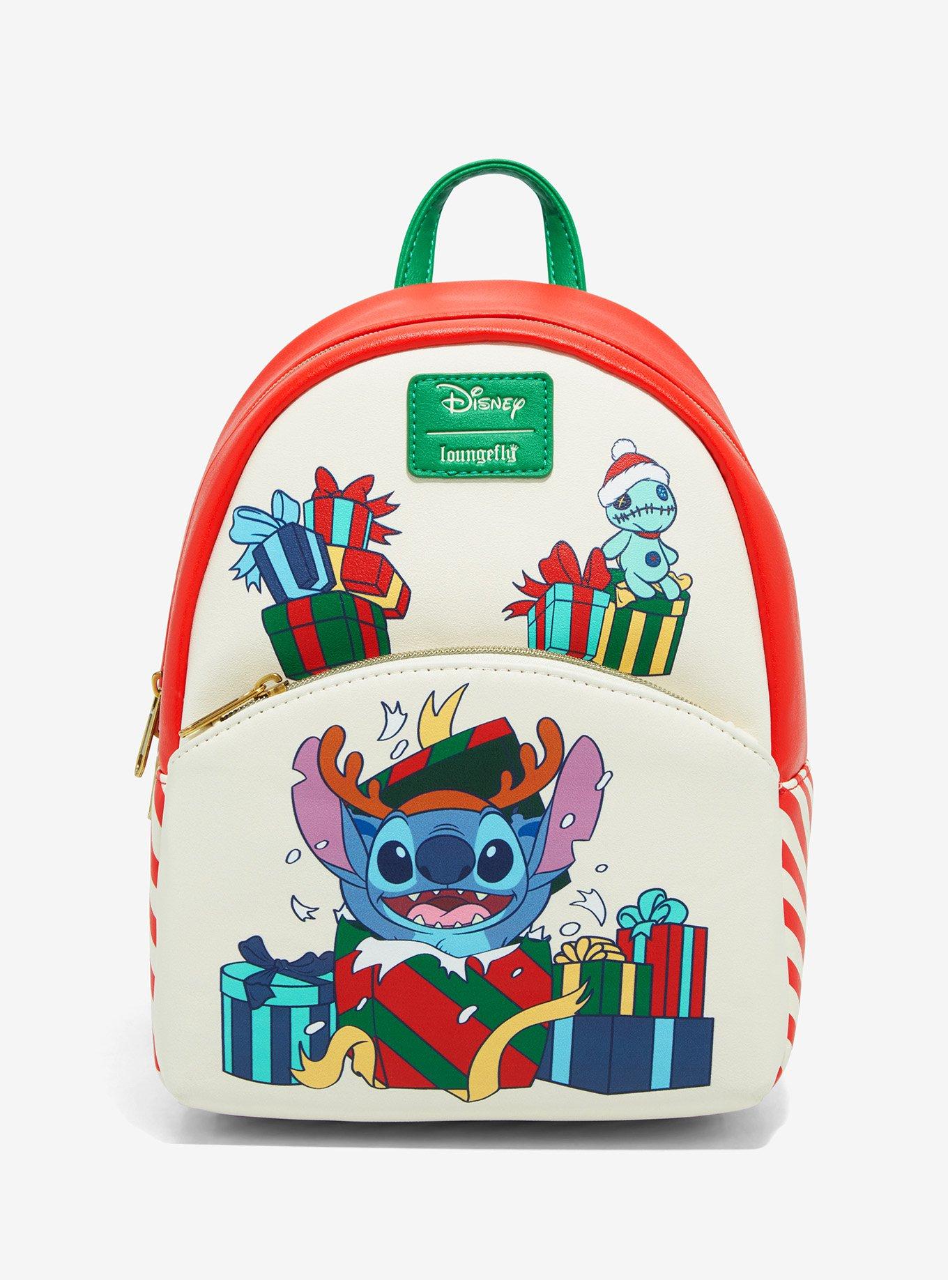 Disney Lilo and Stitch Snow Cone Date Night Loungefly Mini Backpack