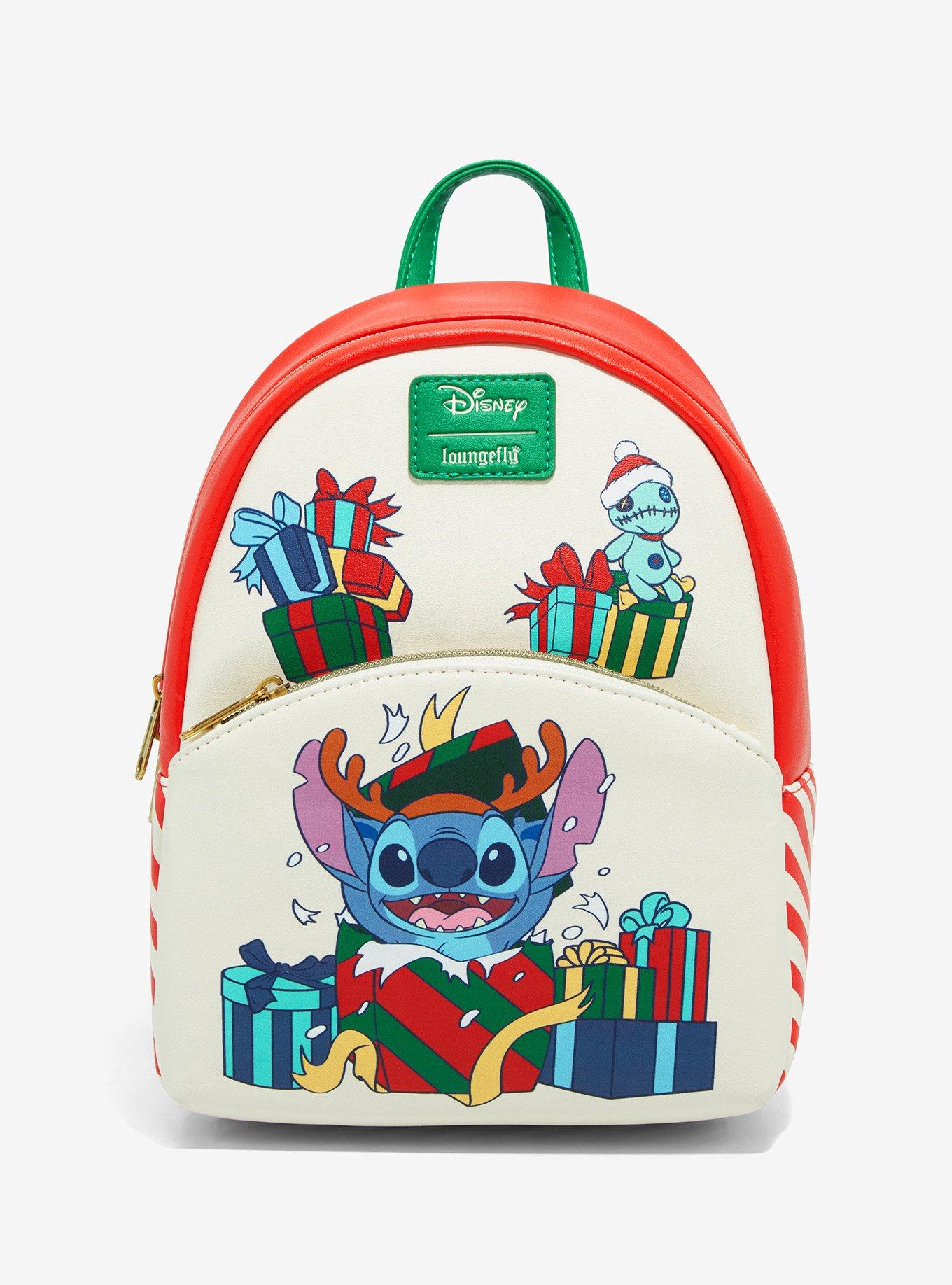Loungefly Disney Lilo & Stitch Holiday Mini Backpack, , hi-res