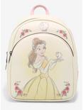 Loungefly Disney Beauty And The Beast Belle Roses Mini Backpack, , hi-res