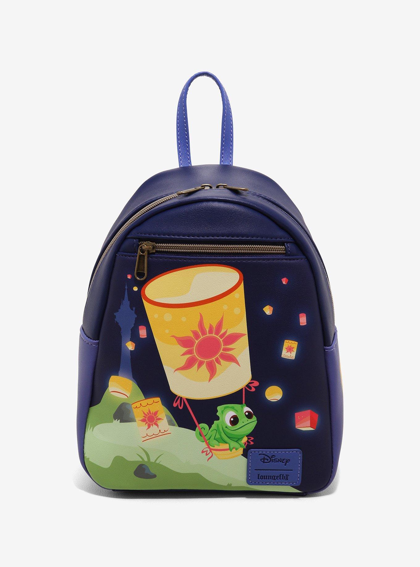 Loungefly disney tangled 2025 pascal sun mini backpack