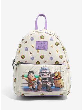 Plus Size Loungefly Disney Pixar Up Trio Ice Cream Mini Backpack, , hi-res