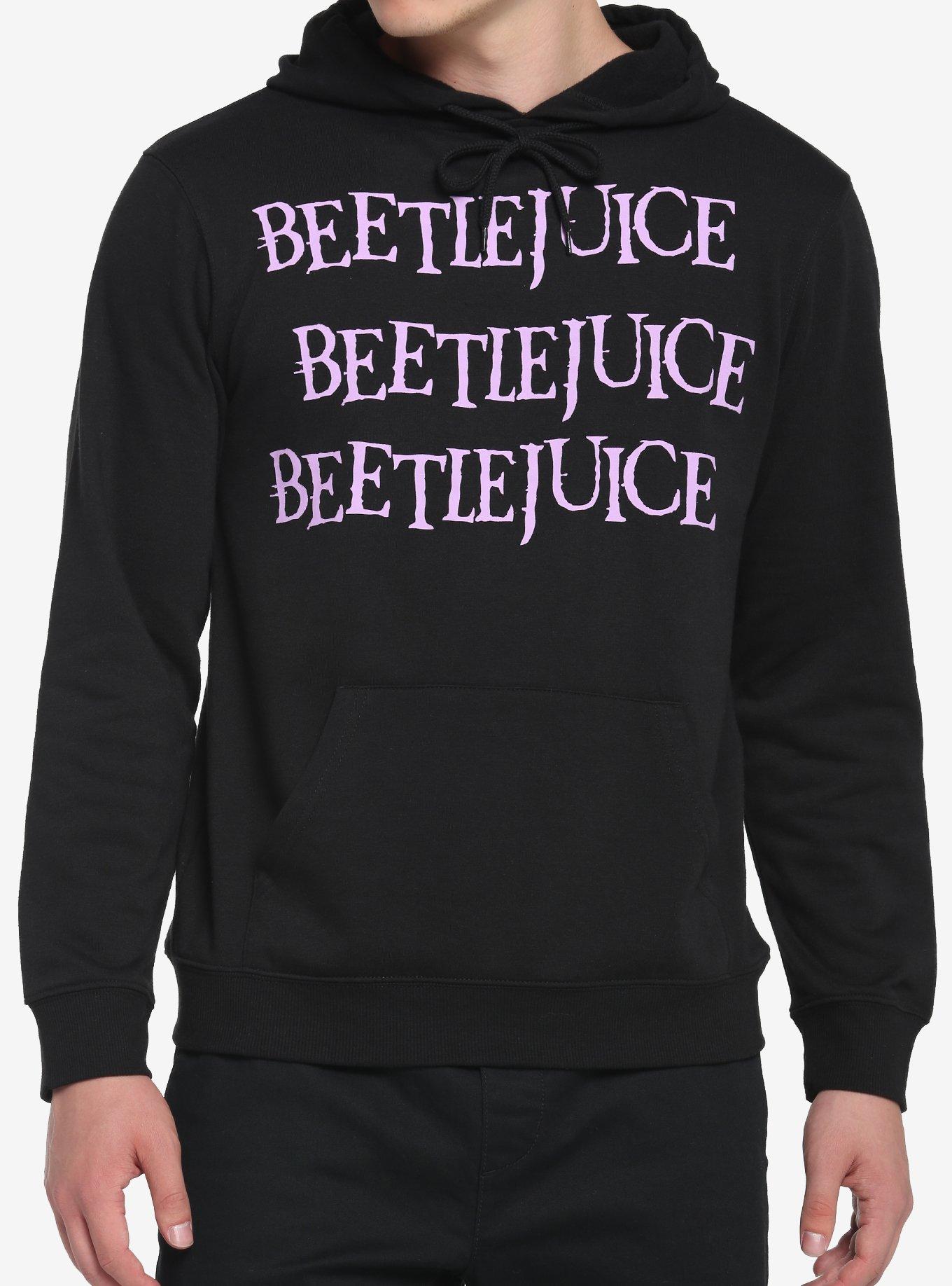 Beetlejuice Cartoon Hoodie, BLACK, hi-res