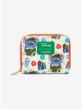 Loungefly Disney Lilo & Stitch Holiday Mini Zipper Wallet, , hi-res