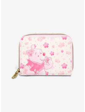 Loungefly Disney Winnie The Pooh Cherry Blossom Mini Zipper Wallet, , hi-res