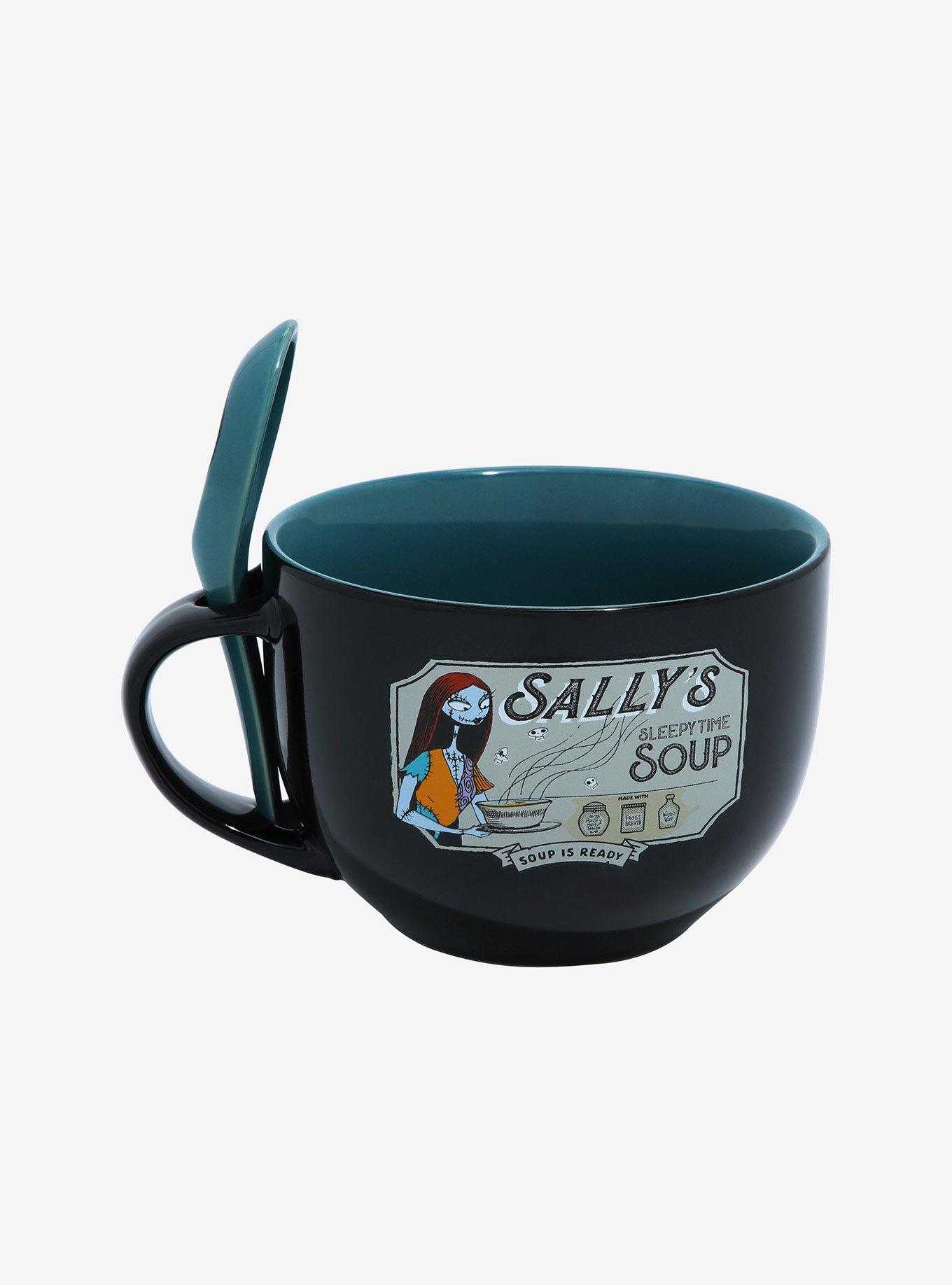 Disney The Nightmare Before Christmas Sally&rsquo;s Sleepytime Soup Bowl with Spoon, , hi-res