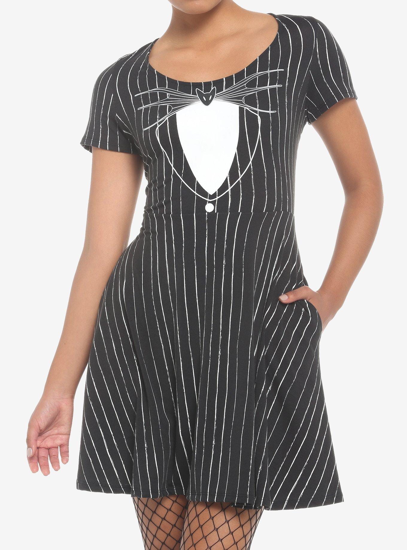 The Nightmare Before Christmas Jack Skellington Dress, MULTI, hi-res