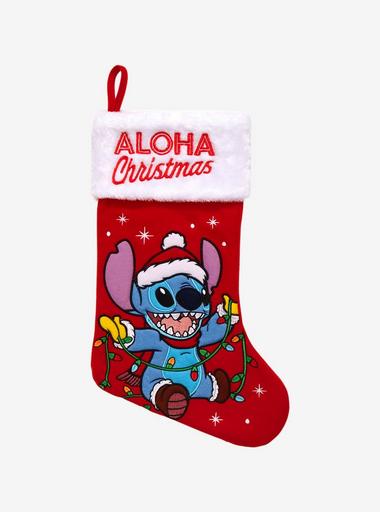 Disney Lilo and Stitch Christmas Stocking and Stitch with Radio 3D