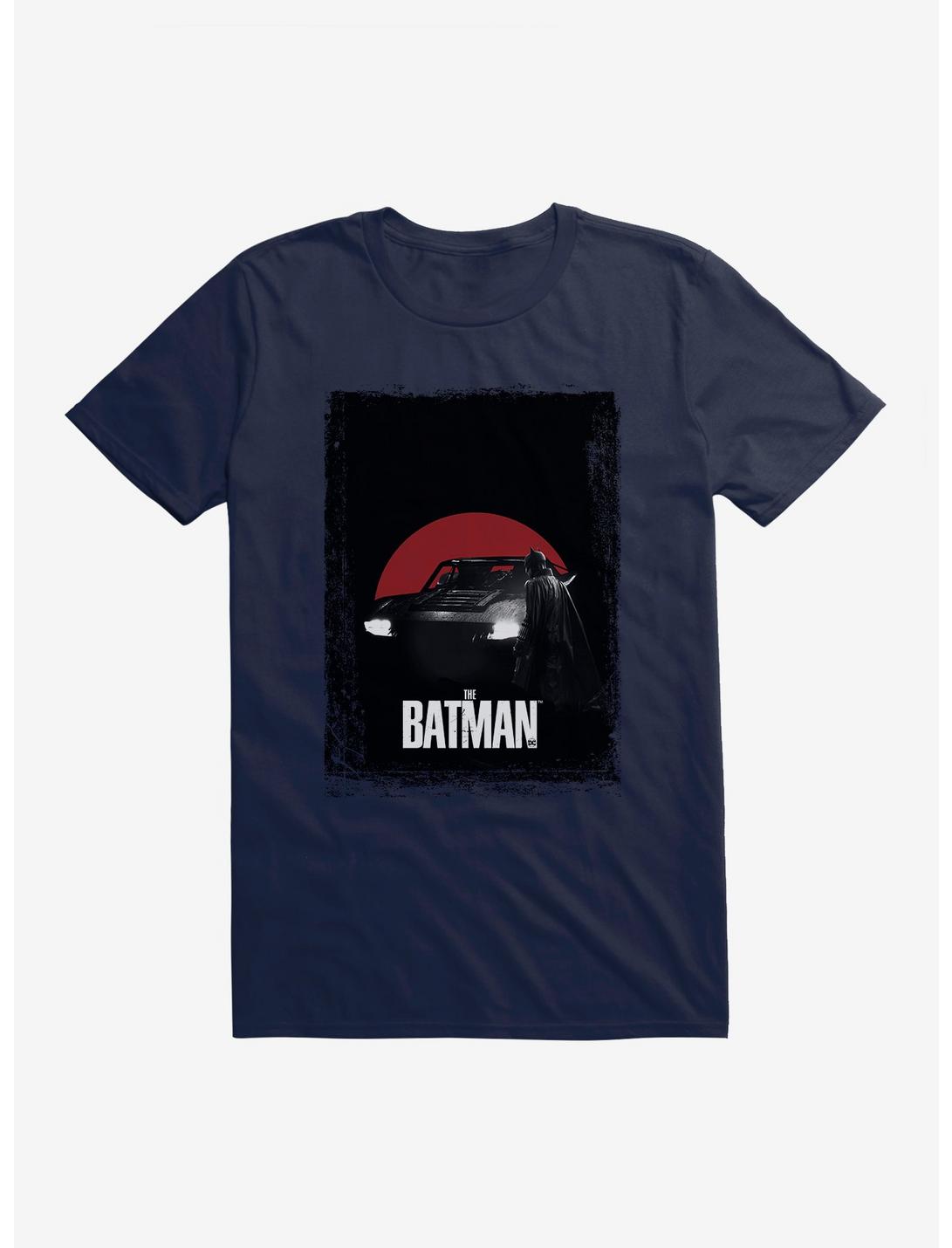 DC Comics The Batman Batmobile T-Shirt, MIDNIGHT NAVY, hi-res