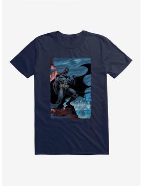 DC Comics Batman Heroic Stance T-Shirt, MIDNIGHT NAVY, hi-res