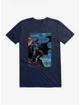 DC Comics Batman Heroic Stance T-Shirt, MIDNIGHT NAVY, hi-res