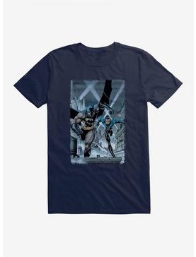 DC Comics Batman Nightwing Chase T-Shirt, MIDNIGHT NAVY, hi-res