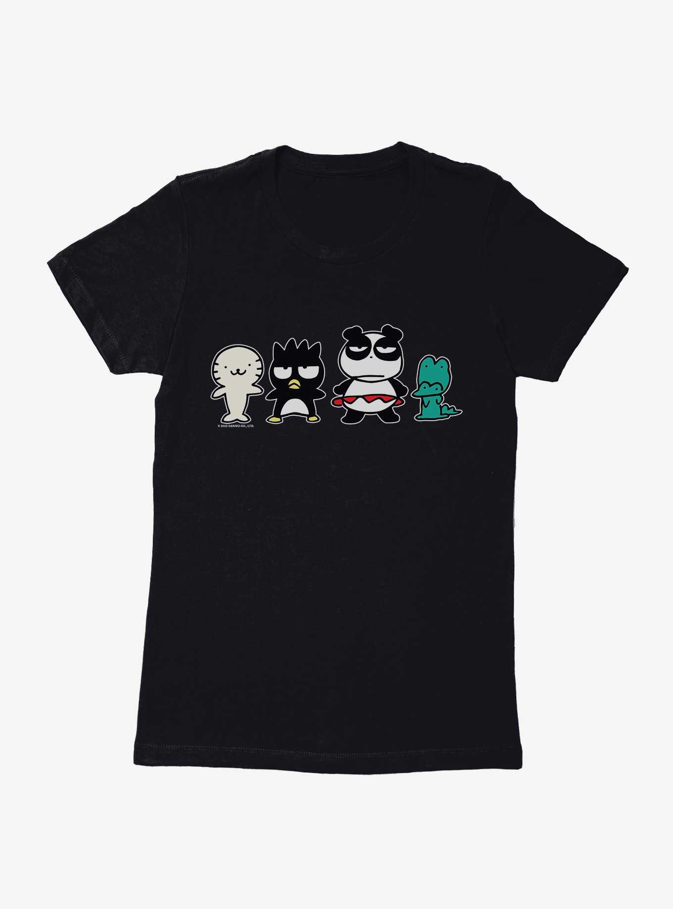 Badtz Maru With Pandaba, HanaMaru, & Pochi Womens T-Shirt, , hi-res